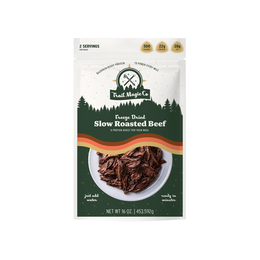 Freeze-Dried Slow Roasted Beef (3-Pack)